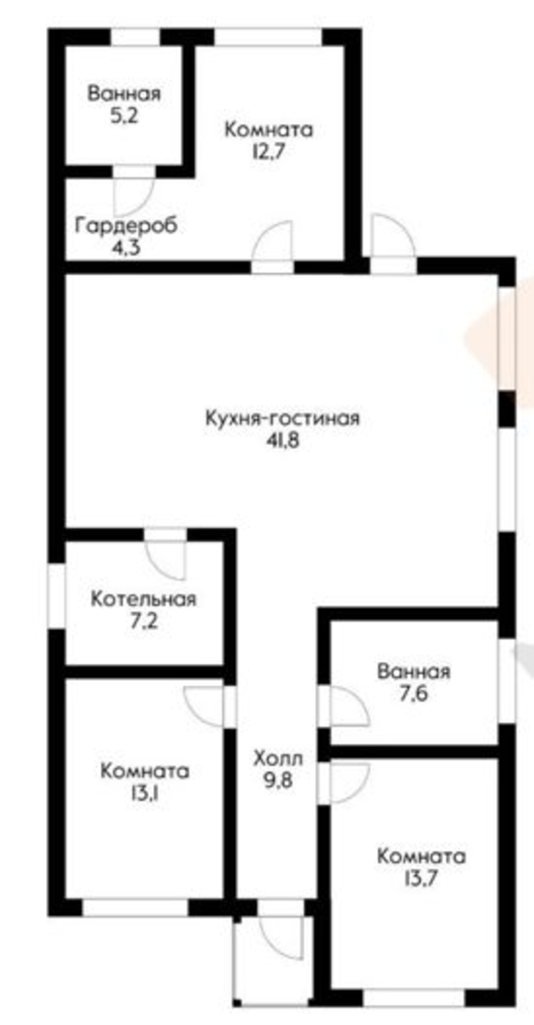 Купить дачу, дом, коттедж за 12 000 000 рублей на Полевая ул, 5