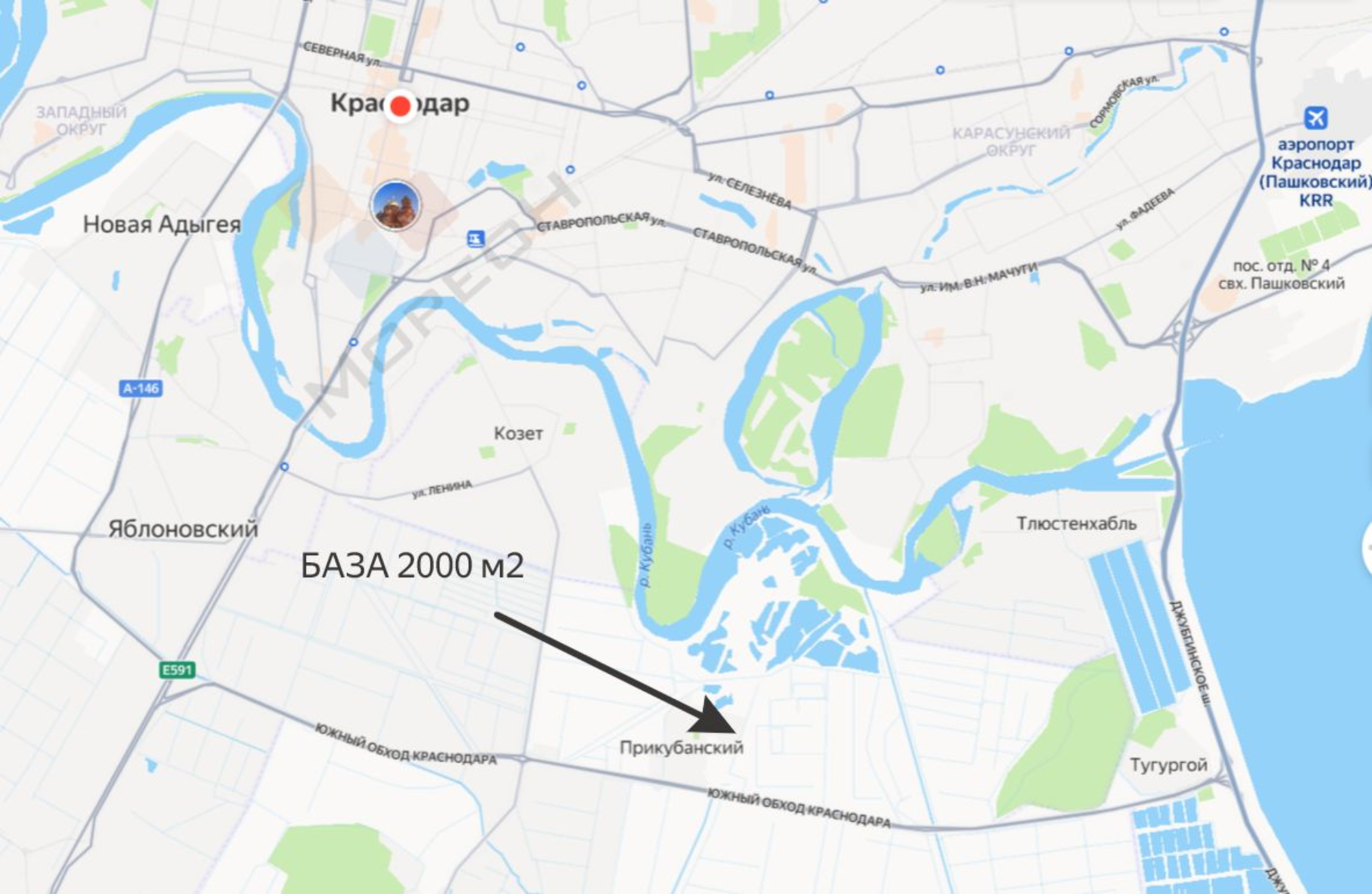 Сдать производственную площадь за 1 650 000 рублей на Промзона ул, 1а