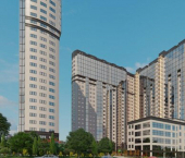 1-комн, 42кв м, этаж 8/25 ул Гаражная, 87 1