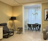 1-комн, 49кв м, этаж 5/23 улица Кубанская Набережная, 37/11