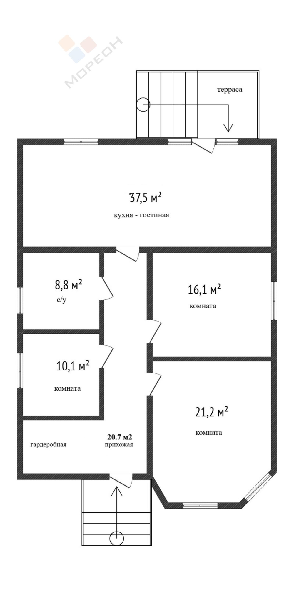 Купить дачу, дом, коттедж за 11 000 000 рублей на Советская ул, 117