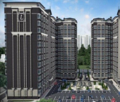 1-комн, 48кв м, этаж 14/17 Ярославская улица, 113/2