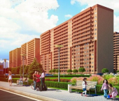 2-комн, 62кв м, этаж 2/16 Заполярная улица, 37 к3