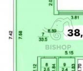 1-комн, 38кв м, этаж 3/9 Краснодар, Московская улица, 158/2