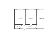2-комн, 58кв м, этаж 4/4 ул Минская, 63