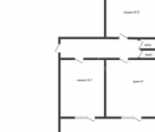 2-комн, 62кв м, этаж 12/19 ул Тополиная, 40/1 1