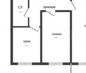 2-комн, 44кв м, этаж 3/5 Старокубанская улица, 103
