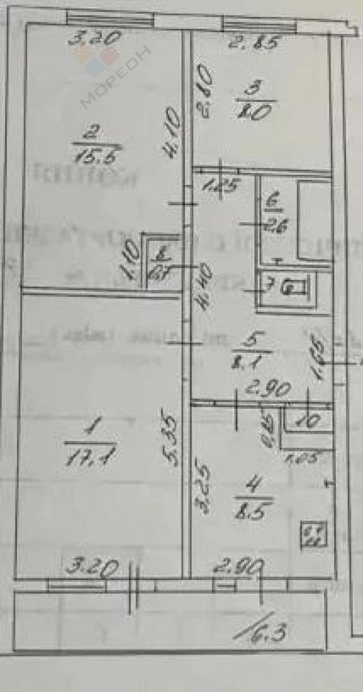 3-комн квартира Перова ул, 81/1
