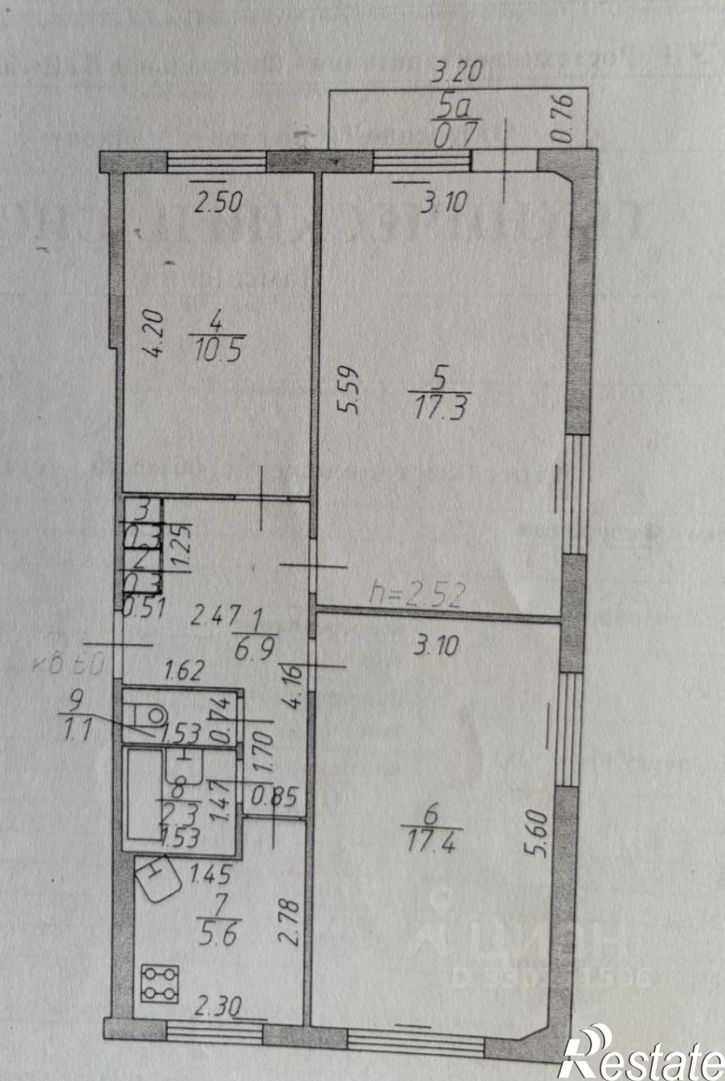 3-комн квартира улица Свободы, 413Б,  д. 413Б