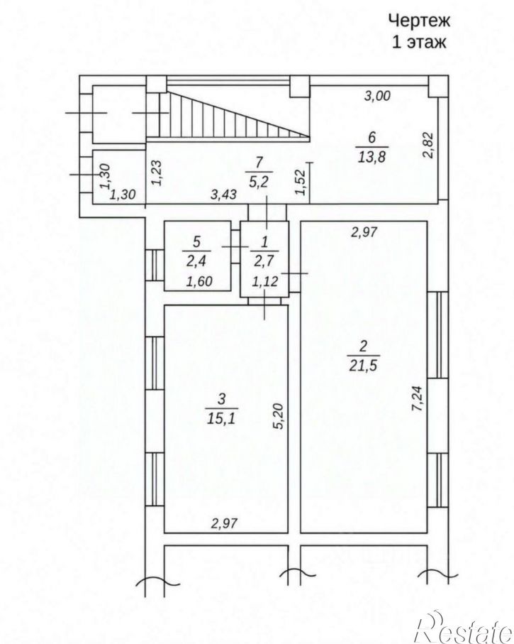 3-комн квартира ул Октябрьская, 23,  д. 23