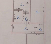 2-комн, 65кв м, этаж 5/5 улица 8 Марта, 18