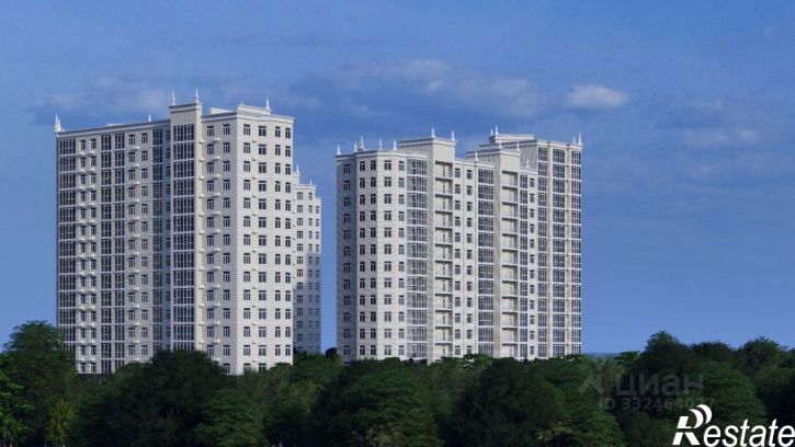 2-комн квартира в новом доме Майкоп, улица Пирогова, 4