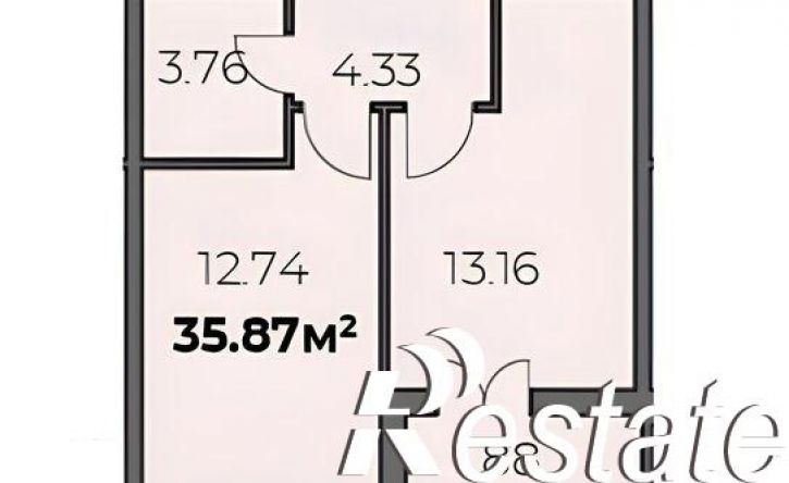 1-комн квартира в новом доме проспект Ленина, 29,  д. 29